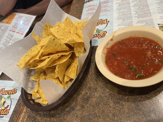 Chips and salsa