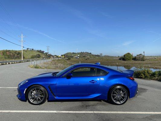 2023 World Rally Blue BRZ