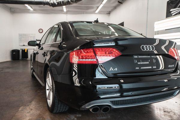 2016 Audi A4 shines like new after a full RestorFX treatment.