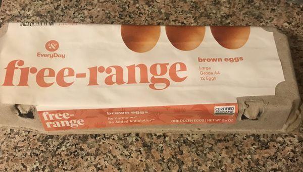 T&C Everyday Free-Range Brown Eggs