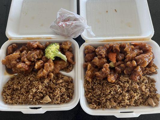 Orange Chicken, General Tso's Chicken