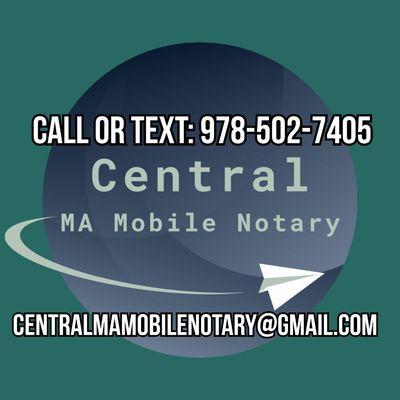 Central MA Mobile Notary