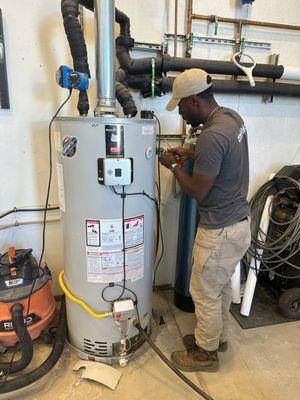 Water heater Install