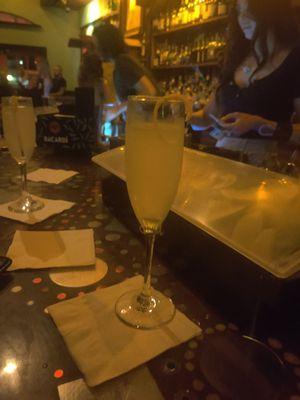 French 75 with Hendricks gin (sister drink)