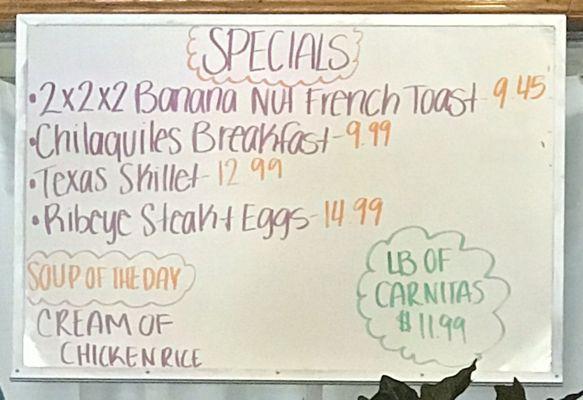 Specials