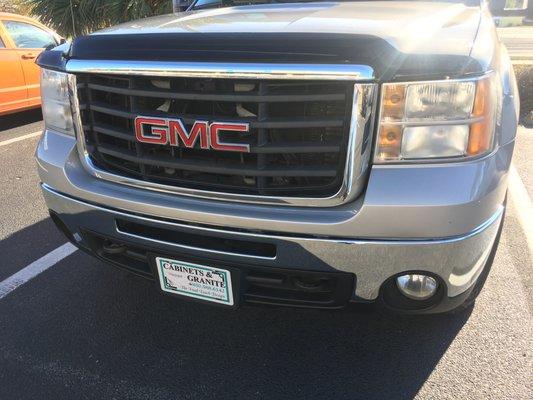 Affordable Body Shop just completed the fabulous replacement of my front bumper and upper fiberglass! Skip @ The Final Touch Design