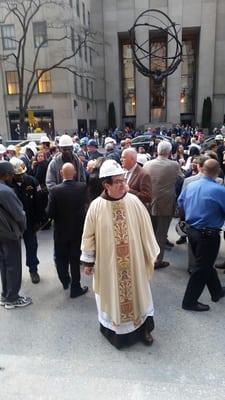 The Weinstein Law Group, PLLC at the Ironworkers' Memorial Mass at St. Patrick's Cathedral