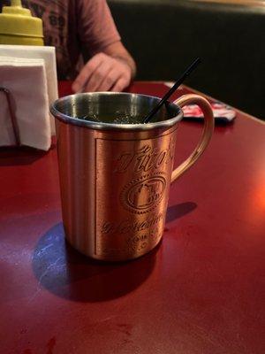 I asked for a fruity mule and ended up with an awesome huckleberry mule.