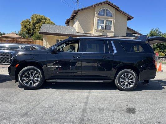 RK Limousine's newest addition to their growing fleet, Chevrolet Suburban LT