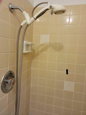 Old shower