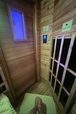 Infrared sauna