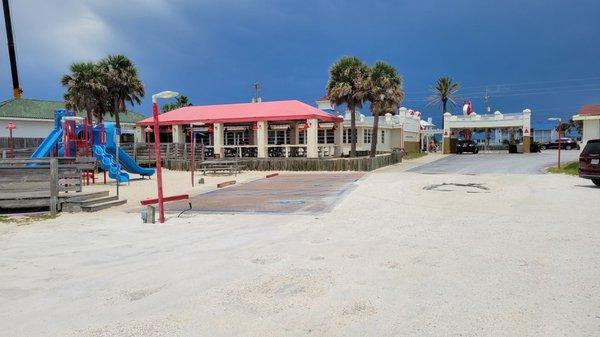 Back play area The Crab Shack