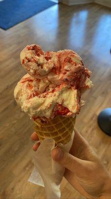 Red raspberry Icecream