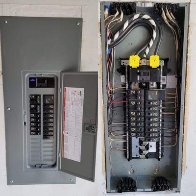 Upgraded Electrical panel