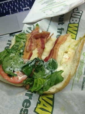 They didn't even finish my Blt