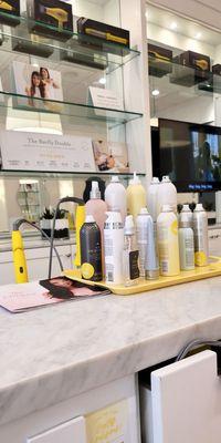 Assortment of wonderful Drybar products