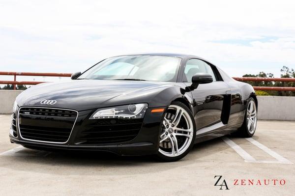 2008 AUDI R8 PHANTOM BLACK