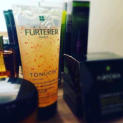 Feature retail Rene Furtherer hair products