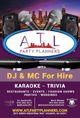 DJ & MC Package www.atlpartyplanners.com