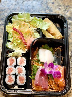 Sashimi Lunch Bento Box