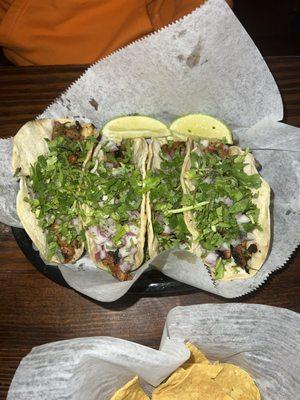 Street tacos Al pastor