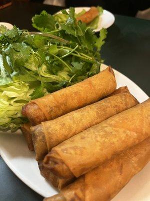 Vietnamese Egg Rolls with Vegetables