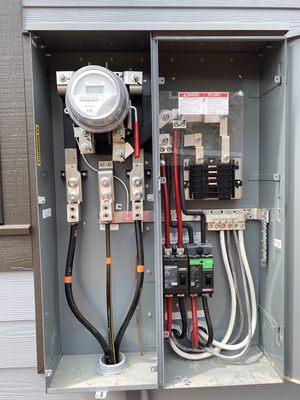 400Amp Meter Installation