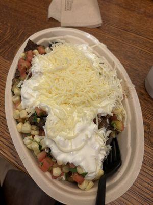 Steak bowl. Delicious!