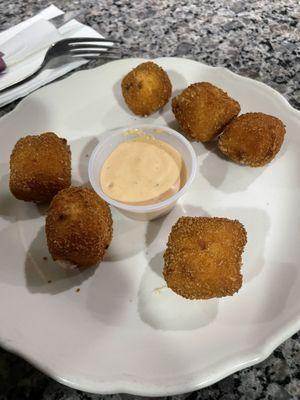 Chicken cordon bleu bites