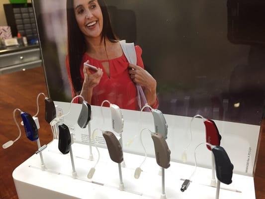 Pearland Hearing Aids & Audiology offers a wide range of styles and brands of hearing aids.