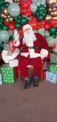 Santa Claus from Christmas Extravaganza 2022.