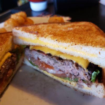 The Grilled Cheese Cheeseburger.