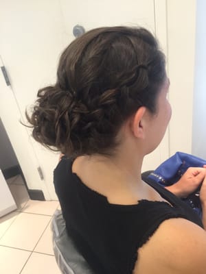 Up do for wedding