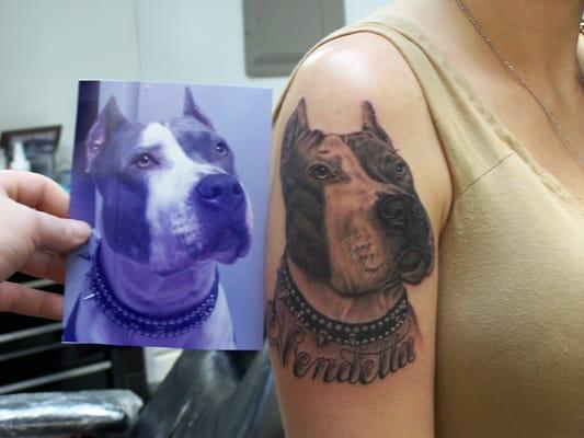 an animal lover tattoo