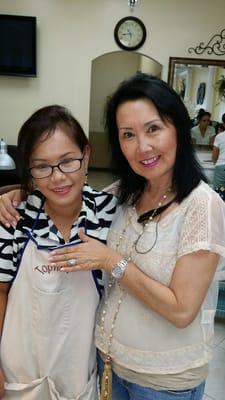 Meet Kathy at Top Nails. Kathy is very professional , does great work and talks English !