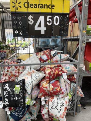 Outdoor pillows on CLEARANCE