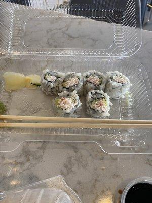 Full California roll. Lol.