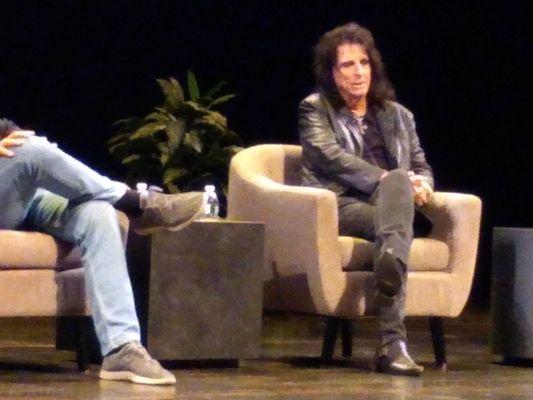 A conversation with Alice Cooper and his manager of 50+ years, Shep. At the UB Center for Performing Arts.