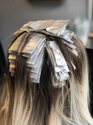 Partial foil