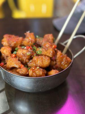 Spicy Fried CAULIFLOWER Bao Buns