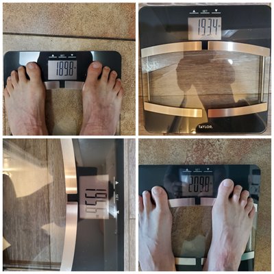 6 Weeks and 20lbs! Not bad for someone pushing 50.