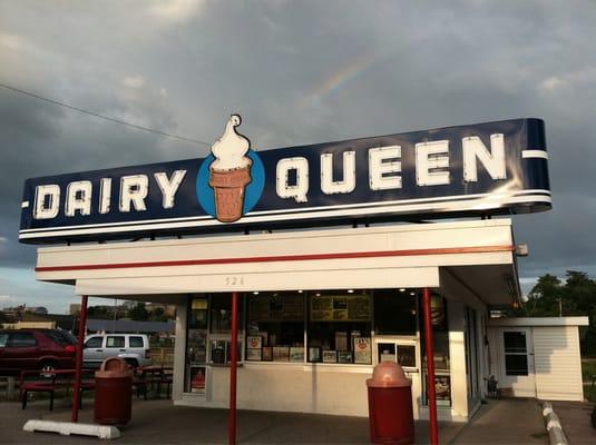 There's a cone at the end of the rainbow