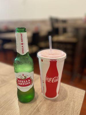 Stella and Fountain Soda