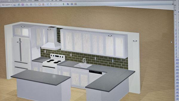 Kitchen layout design