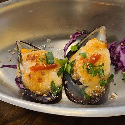 Baked Mussels