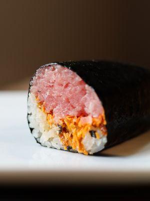 Tuna sweet potato roll