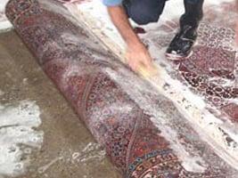 We Clean Oriental and Persian Rugs in our Cleaning Factory