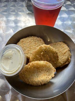 Fried green tomatoes