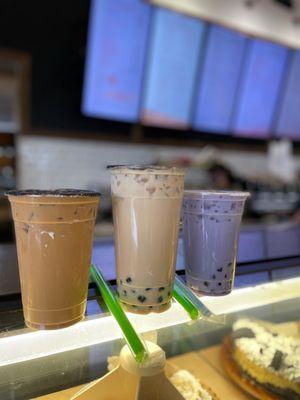 Lavender Milk Tea Iced Latte