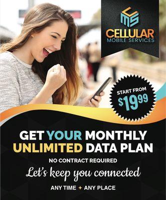 Cellular mobile services